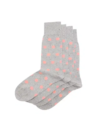 Paul Smith Men's Jarvis Polka Dot Crew Socks | Thumbnail 1