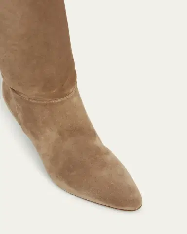 Gianvito Rossi Slouchy Suede Mid Boots | Thumbnail 5