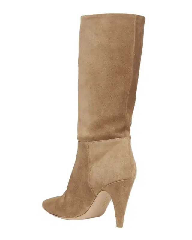 Gianvito Rossi Slouchy Suede Mid Boots
