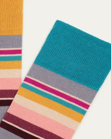 Paul Smith Men's Joao Odd Stripe Crew Socks | Thumbnail 2