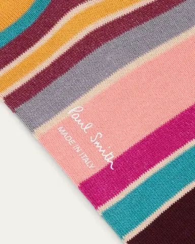Paul Smith Men's Joao Odd Stripe Crew Socks | Thumbnail 3
