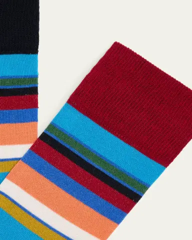 Paul Smith Men's Joao Odd Stripe Crew Socks | Thumbnail 5