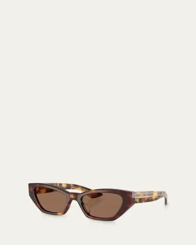 Khaite x Oliver Peoples 1961C Acetate Cat-Eye Sunglasses | Thumbnail 2 Khaite x Oliver Peoples 1961C Acetate Cat-Eye Sunglasses | Thumbnail 2