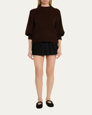 Miu Miu Mesh Buckle Mary-Jane Ballerina Flats | Thumbnail 3