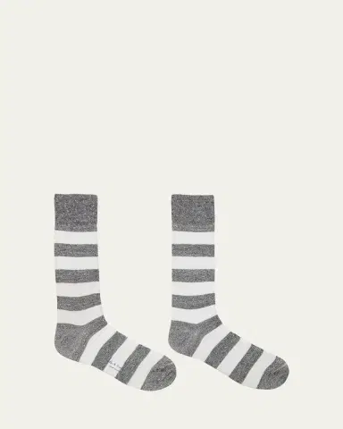 Paul Smith Men's Barry Thick Stripe Crew Socks | Thumbnail 5
