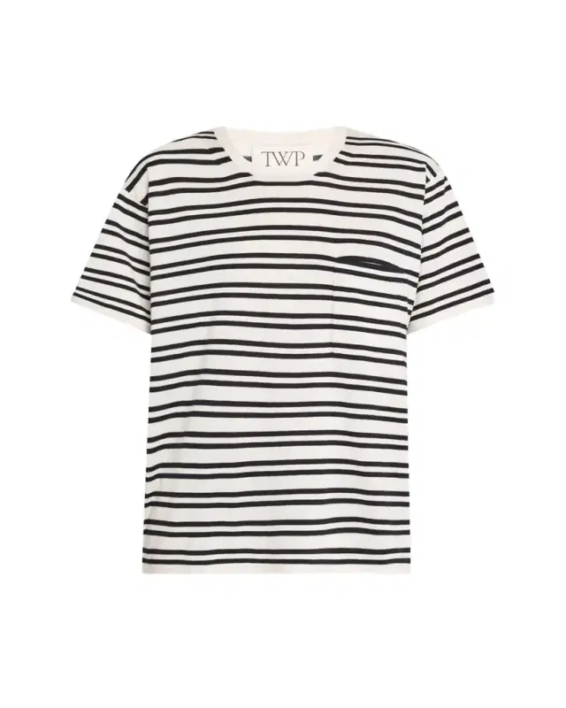 TWP Striped Big Boy Tee
