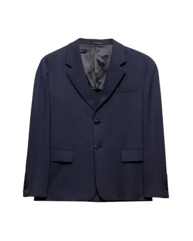 Prada Men's Stretch Wool Blazer | Thumbnail 1 Prada Men's Stretch Wool Blazer | Thumbnail 1