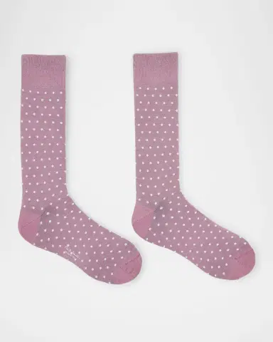 Paul Smith Men's Jeremy Polka Dot Crew Socks | Thumbnail 5