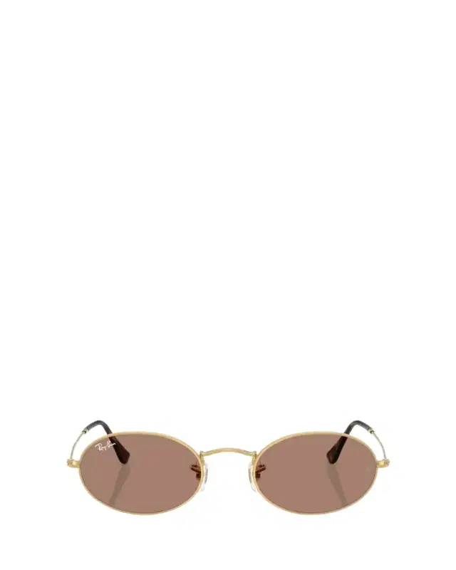 Metal Oval Sunglasses