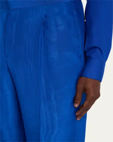 Brioni Men's WWX 80th Anniversary Evening Trousers | Thumbnail 2