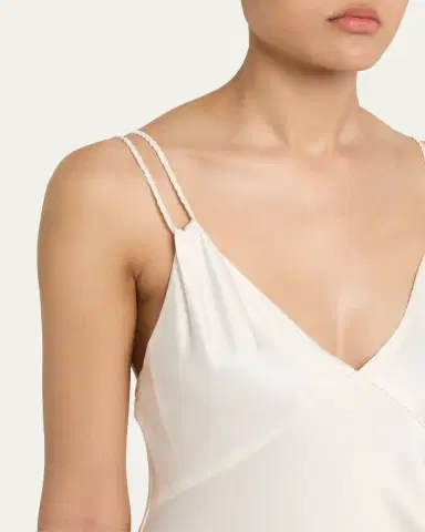 ALICE + OLIVIA Kiro V-Neck Slip Dress | Thumbnail 2