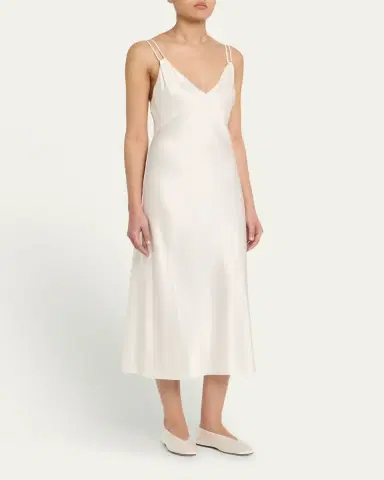 ALICE + OLIVIA Kiro V-Neck Slip Dress | Thumbnail 3