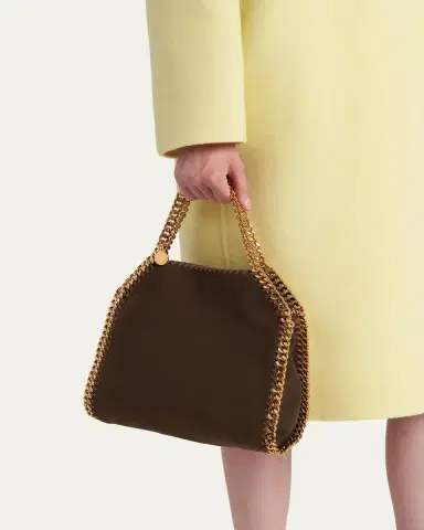 Stella McCartney Falabella Mini Vegan Suede Crossbody Bag | Thumbnail 2