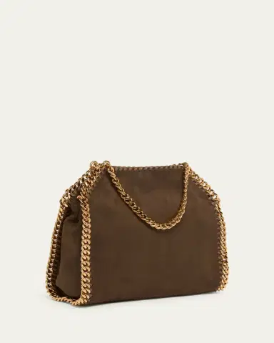 Stella McCartney Falabella Mini Vegan Suede Crossbody Bag | Thumbnail 3