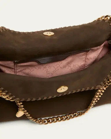 Stella McCartney Falabella Mini Vegan Suede Crossbody Bag | Thumbnail 4