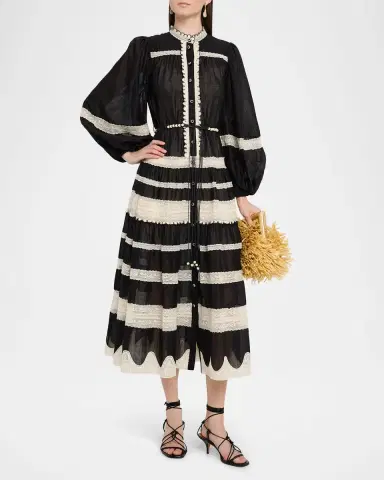 Zimmermann Rhiannon Lace Billow Dress | Thumbnail 3 Zimmermann Rhiannon Lace Billow Dress | Thumbnail 3