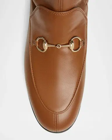 Gucci Jordaan Nappa Knee-High Boots | Thumbnail 3