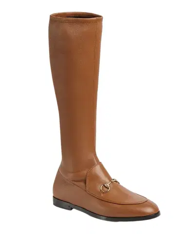 Gucci Jordaan Nappa Knee-High Boots | Thumbnail 1