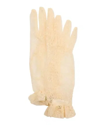 Valentino Garavani VLogo Lace Gloves | Thumbnail 1 Valentino Garavani VLogo Lace Gloves | Thumbnail 1