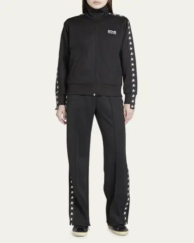 Golden Goose Star Collection Wide-Leg Track Pants | Thumbnail 2