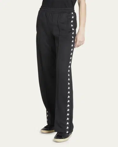 Golden Goose Star Collection Wide-Leg Track Pants | Thumbnail 4