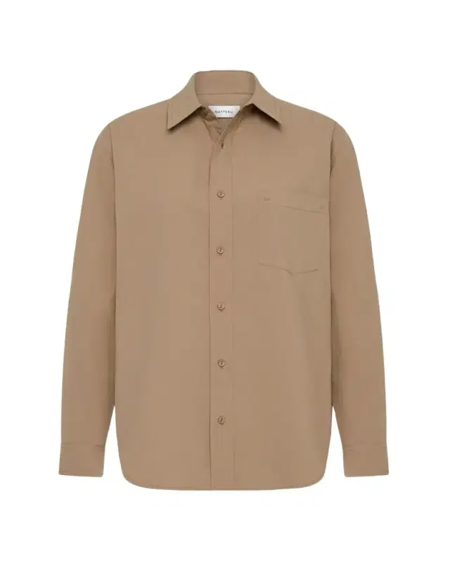 The Relaxed Button-Front Shirt