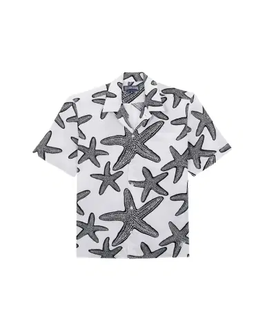 Vilebrequin Men's Starfish-Print Camp Shirt | Thumbnail 1