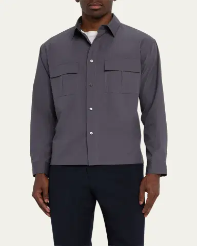 Frame Men's Multi-Pocket Button-Down Shirt | Thumbnail 8