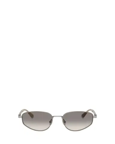 Brunello Cucinelli BC2008ST Titanium Oval Sunglasses | Thumbnail 1 Brunello Cucinelli BC2008ST Titanium Oval Sunglasses | Thumbnail 1