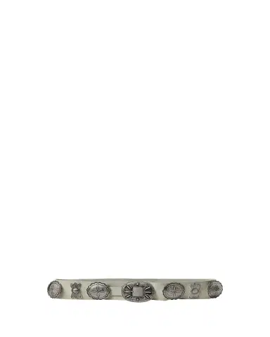 Ralph Lauren Collection Casted Concho Leather Belt | Thumbnail 1 Ralph Lauren Collection Casted Concho Leather Belt | Thumbnail 1