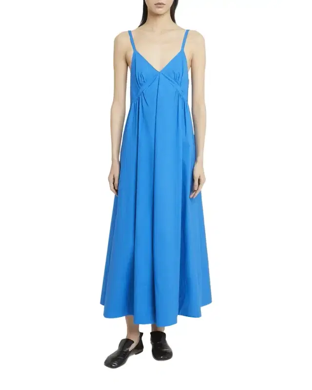 Barker Sleeveless Stretch Poplin Dress