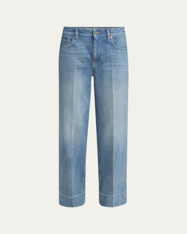 Valentino Garavani Straight Leg Denim Pants | Thumbnail 5