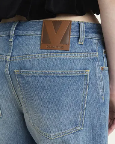 Valentino Garavani Straight Leg Denim Pants | Thumbnail 9