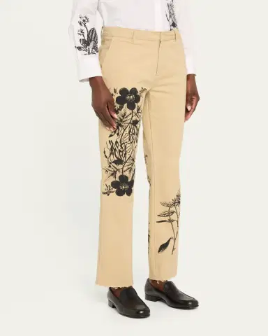Libertine Goth Botanical Chino Pants | Thumbnail 4 Libertine Goth Botanical Chino Pants | Thumbnail 4