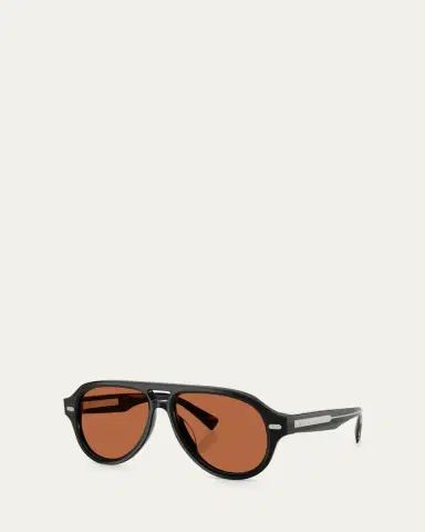 Brunello Cucinelli Men's BC4017S10M Sunglasses | Thumbnail 5 Brunello Cucinelli Men's BC4017S10M Sunglasses | Thumbnail 5