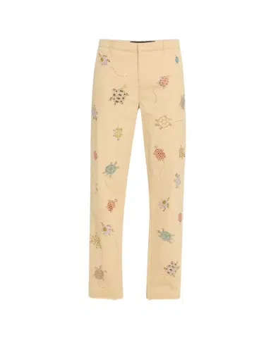 Libertine Turtle Time Straight-Leg Ankle Chino Pants | Thumbnail 1