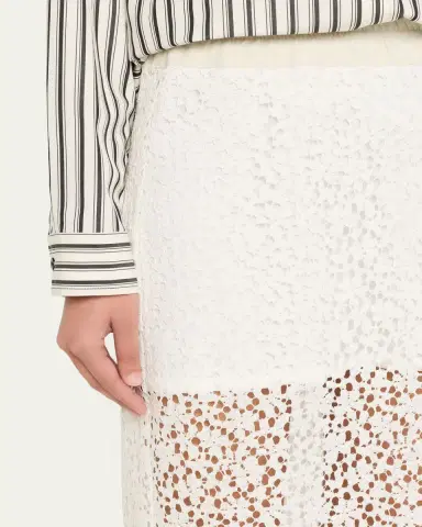 Maria McManus Lace Ruched Skirt | Thumbnail 5 Maria McManus Lace Ruched Skirt | Thumbnail 5