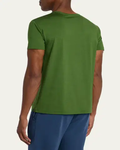 Derek Rose Basel Micro Modal Stretch Crewneck T-Shirt | Thumbnail 3