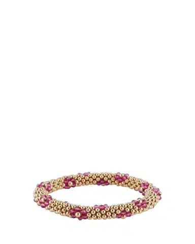Meredith Frederick Daisy Zircon Bracelet, Pink | Thumbnail 1