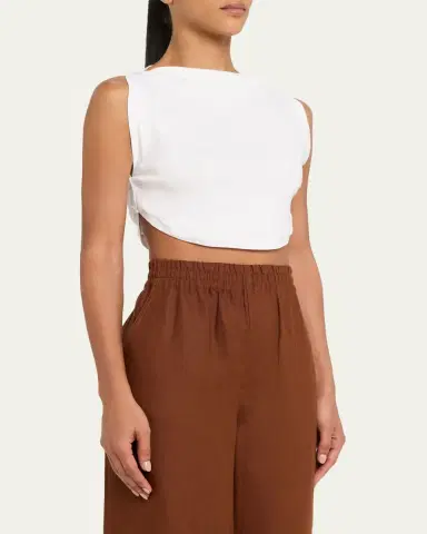 A.L.C. Mae Cropped High-Neck Top | Thumbnail 8