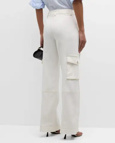 TWP Coop Cotton Twill Topstitched Cargo Pants | Thumbnail 2