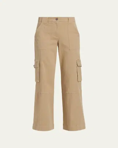 TWP Coop Cotton Twill Topstitched Cargo Pants | Thumbnail 7