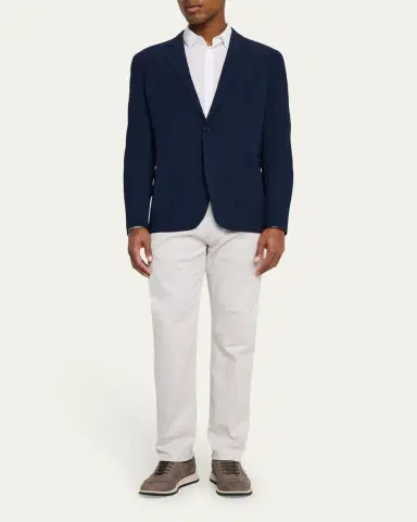 Giorgio Armani Men's Upton Seersucker Sport Coat | Thumbnail 2 Giorgio Armani Men's Upton Seersucker Sport Coat | Thumbnail 2