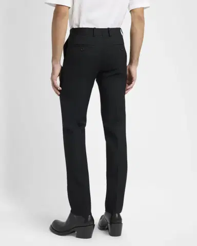 Alexander McQueen Men's Wool Cigarette Trousers | Thumbnail 3 Alexander McQueen Men's Wool Cigarette Trousers | Thumbnail 3