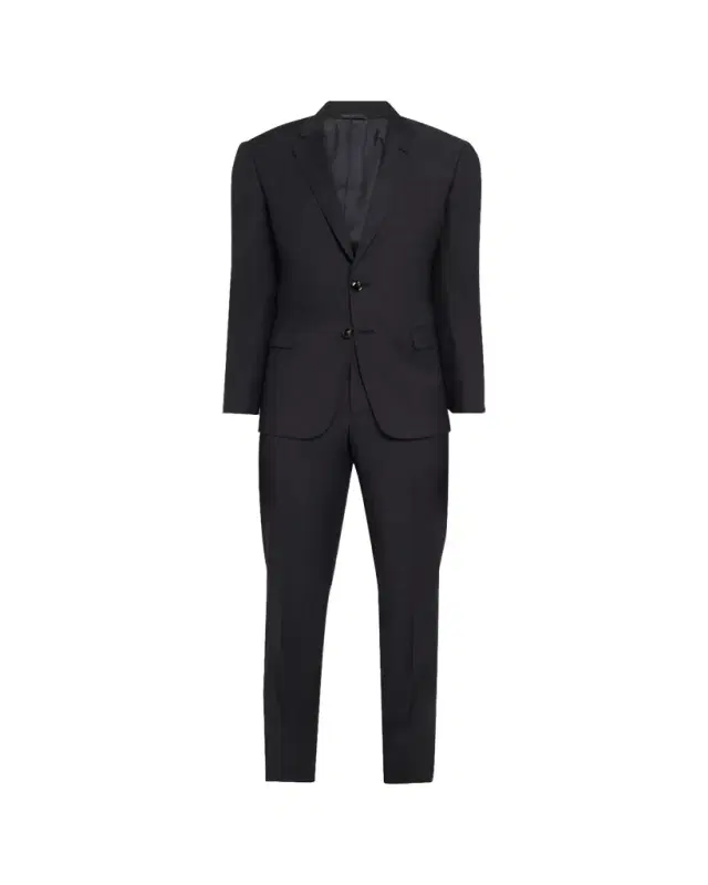 Men's Pinpoint Twill Suit
