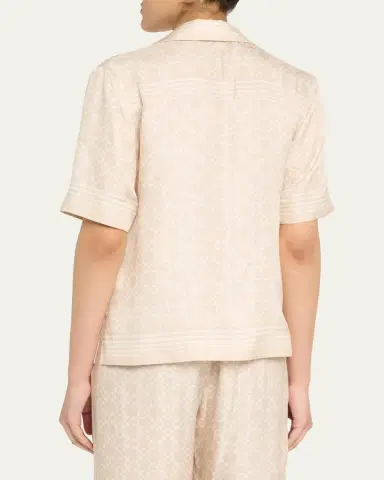 Simkhai Koda Button-Front Shirt | Thumbnail 3