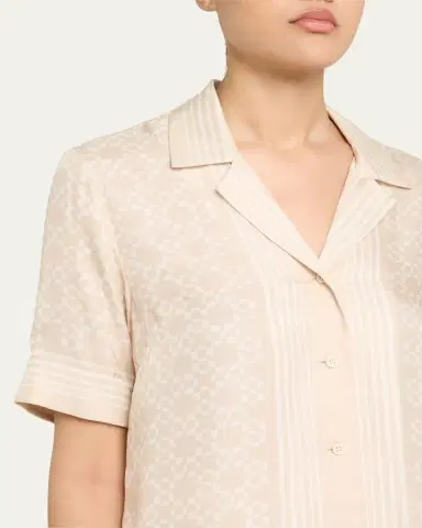 Simkhai Koda Button-Front Shirt | Thumbnail 5