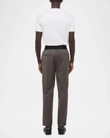 Helmut Lang Men's Tapered Pull-On Trousers | Thumbnail 2