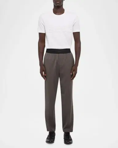 Helmut Lang Men's Tapered Pull-On Trousers | Thumbnail 3