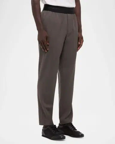Helmut Lang Men's Tapered Pull-On Trousers | Thumbnail 4